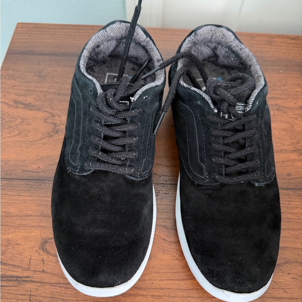 Vans Men's Black Suede Sneakers